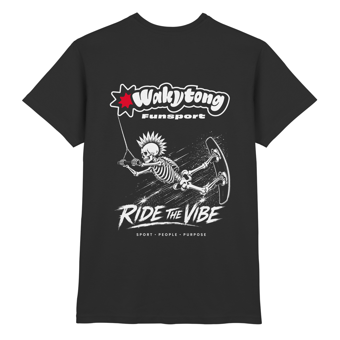 Wakeboard Skeleton - Premium Shirt