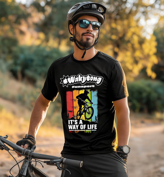 It’s a Way of Life – MTB Rider T-Shirt - WAKYTONG