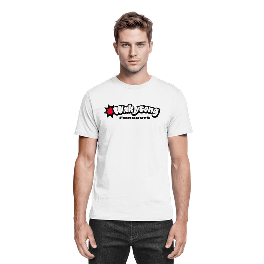 Signature T-Shirt White Red Star - Premium Shirt - WAKYTONG