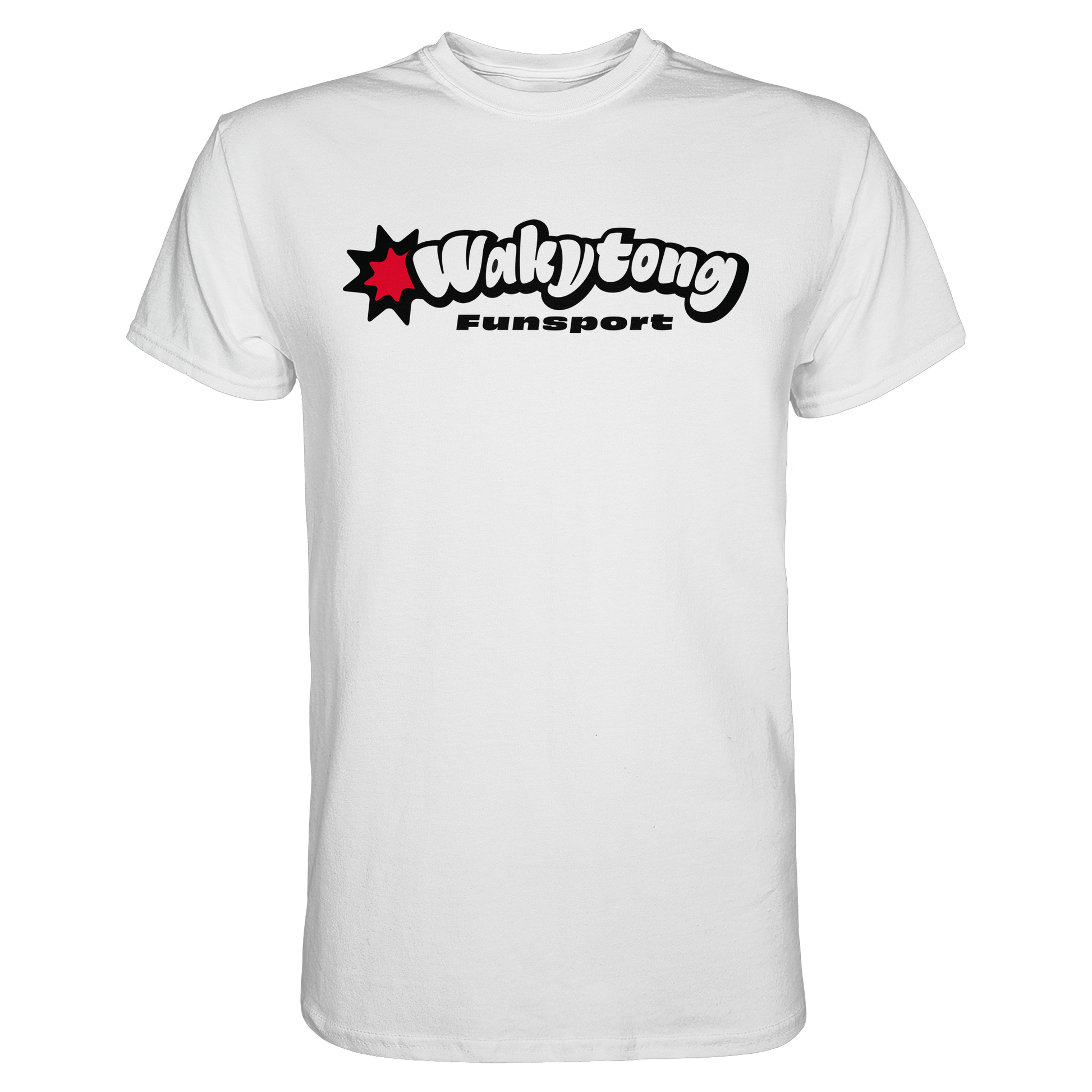 Signature T-Shirt White Red Star - Premium Shirt - WAKYTONG