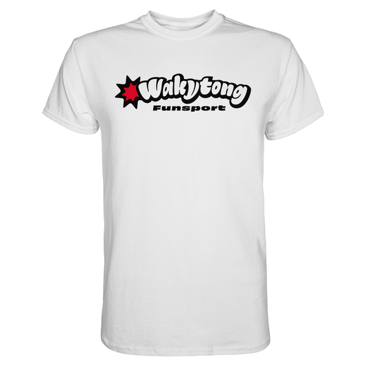 Signature T-Shirt White Red Star - Premium Shirt - WAKYTONG